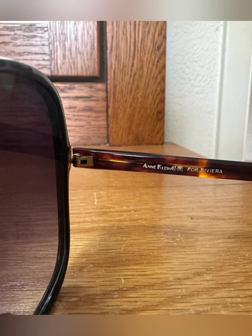 Vintage Anne Klein for Riviera Women's Oversized Sunglasses, NWT